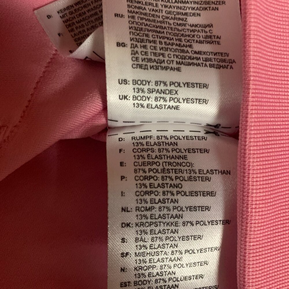 Adidas Golf Climalite Pink Women's Medium Button Front Brushed Cardigan EUC - Picture 4 of 11